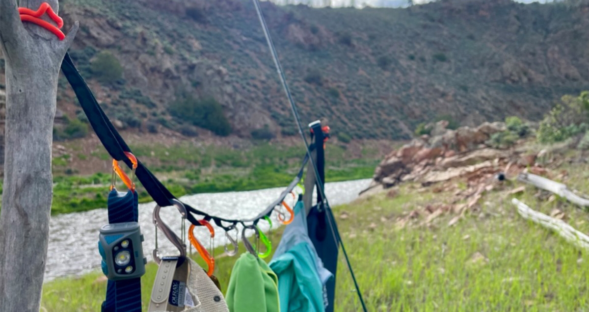  GearLine Organization System drying clothes