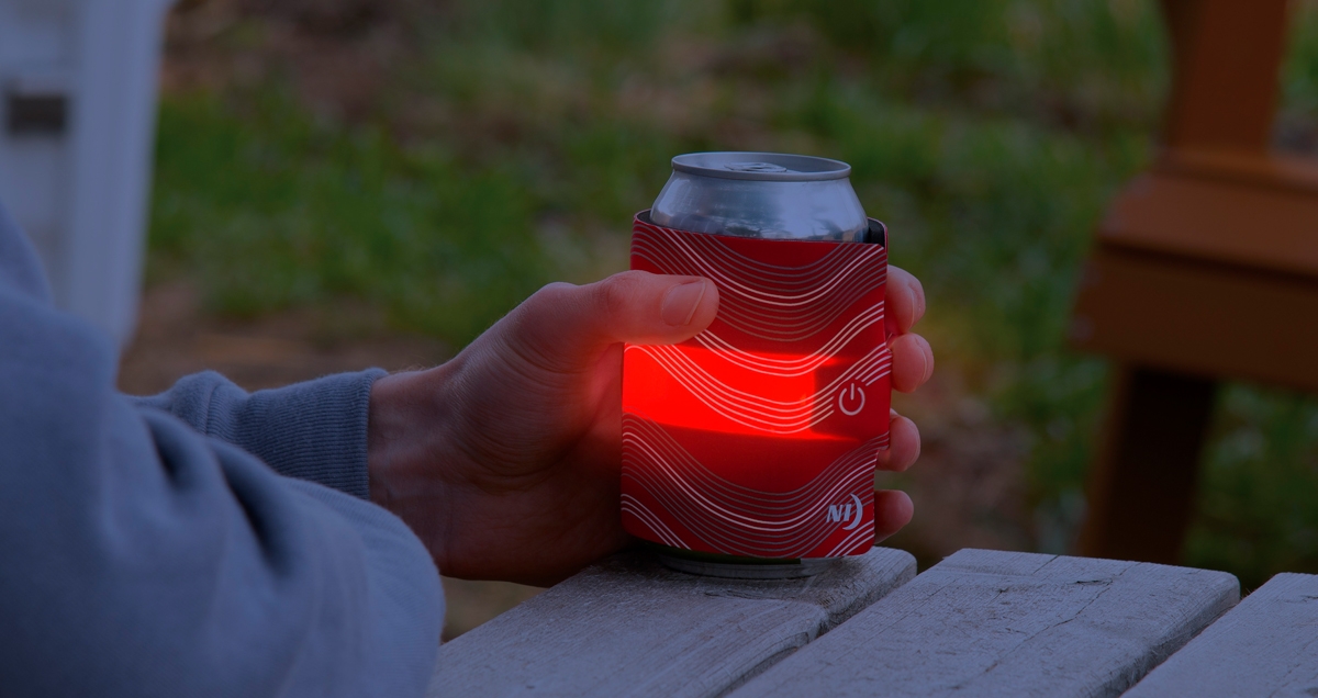 SlapLit LED Drink Wrap - Red