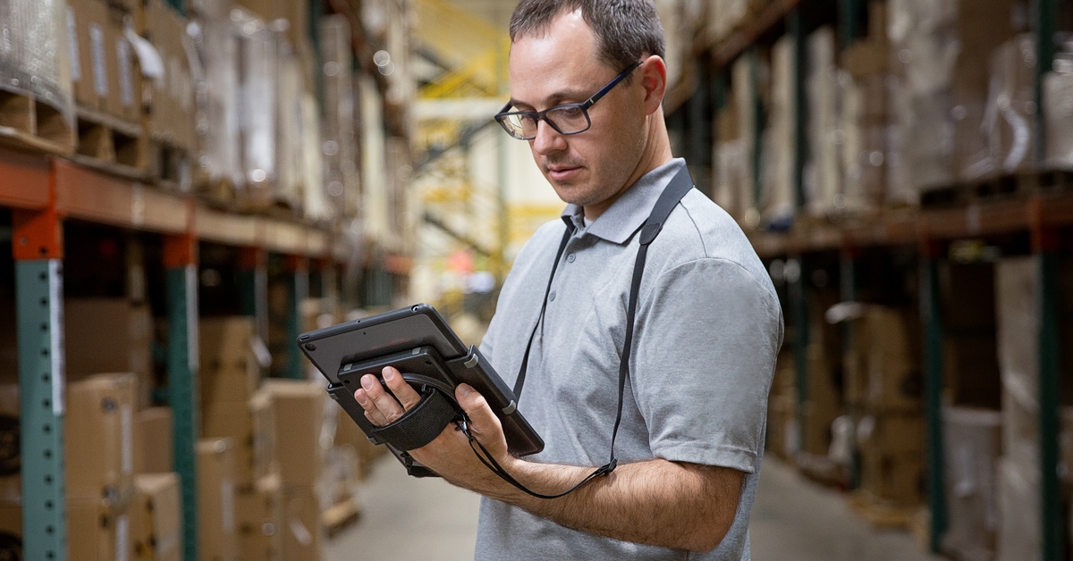  Squeeze™ Universal Tablet Holder in the warehouse