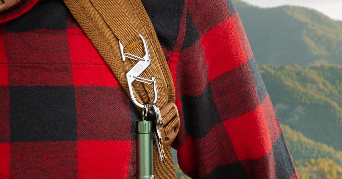 Z-Series™ Dual Carabiner on pack