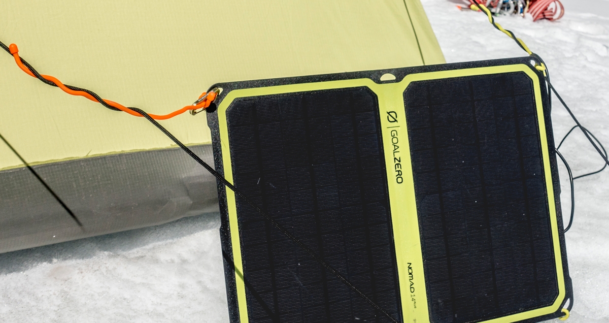 Gear Tie Solar Panel