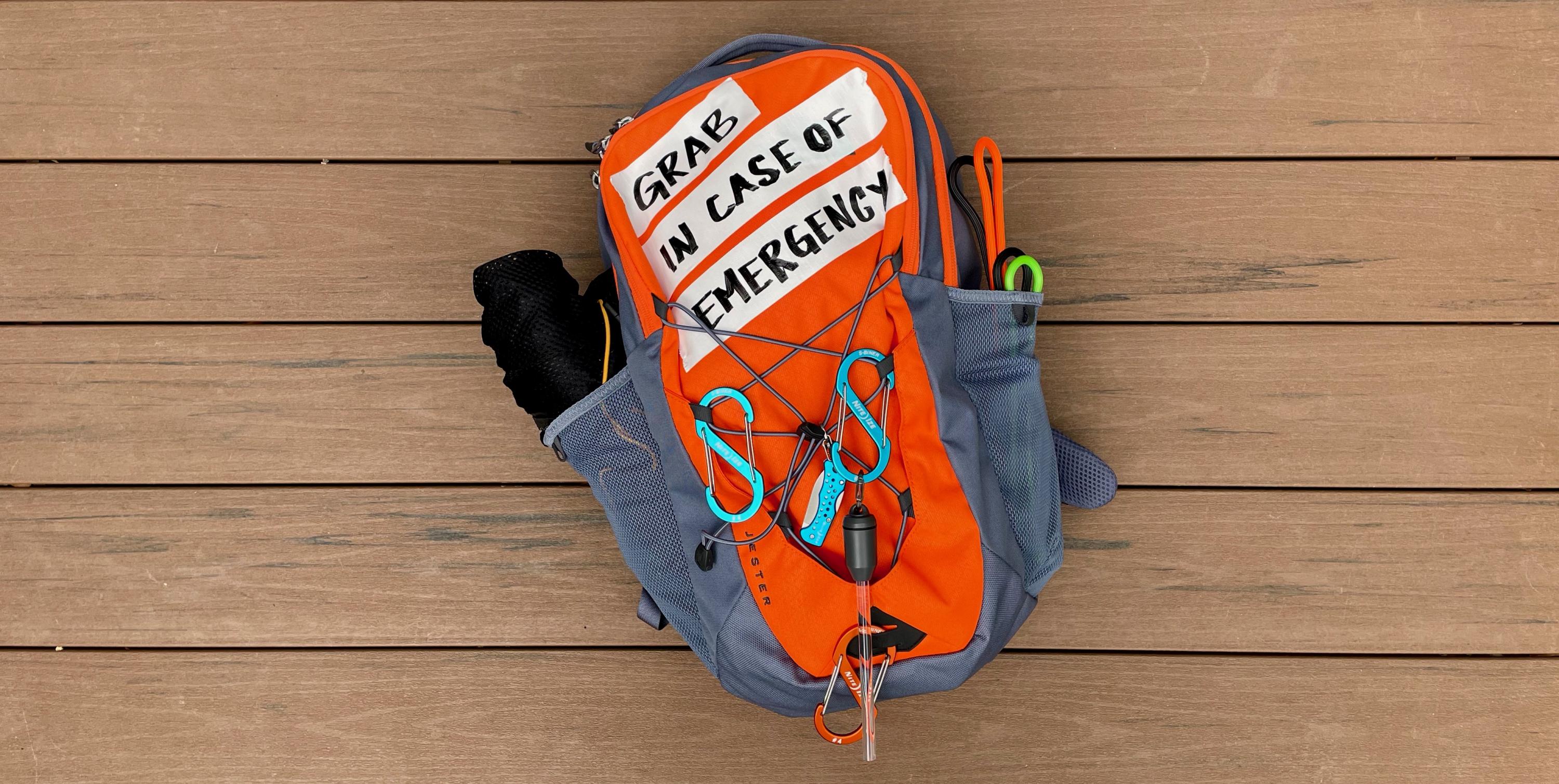 Go Bag - Grab in Case of Emergency