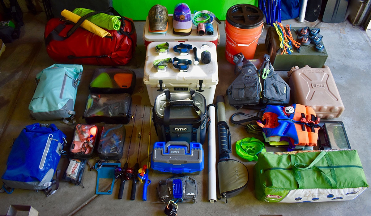 my backpacking fishing gear (what I bring in my pack) 