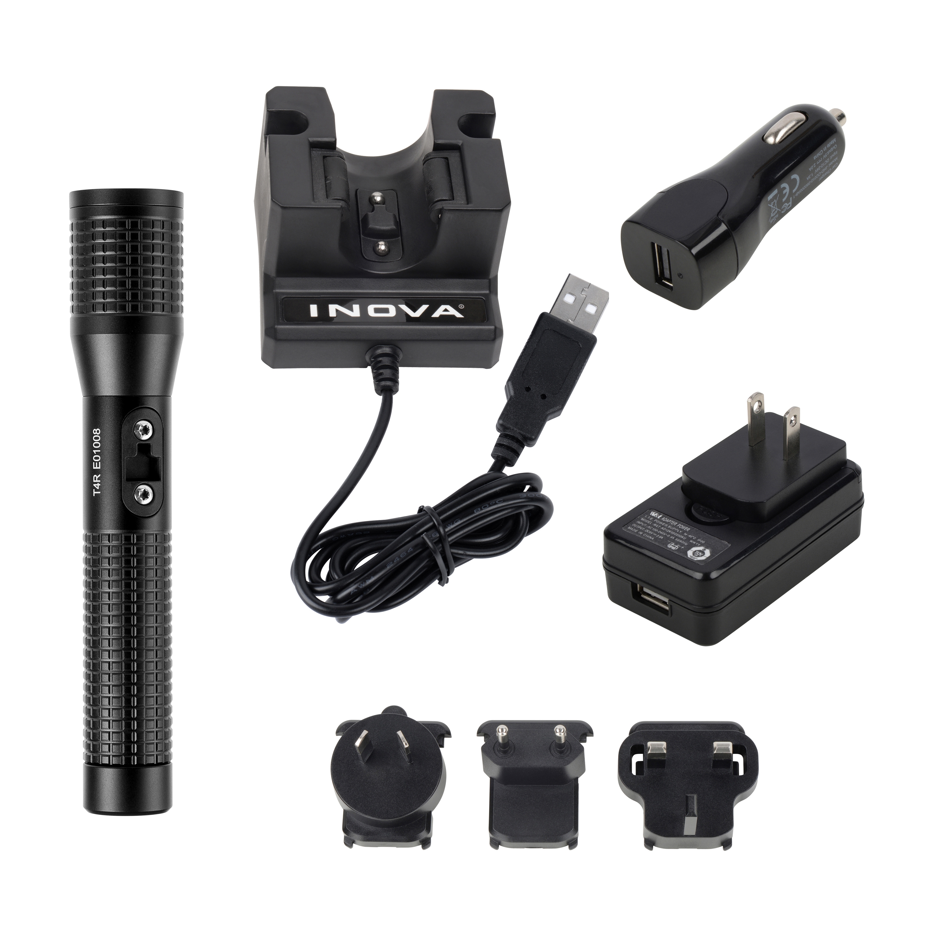 INOVA® T4R® PowerSwitch™ Rechargeable Tactical Flashlight