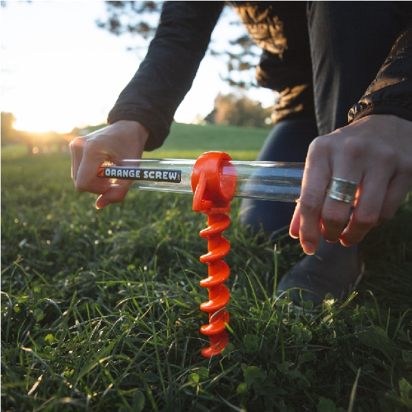 Orange Screw Ultimate Ground Anchor