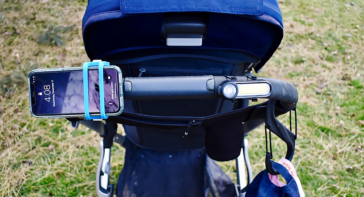 Handleband on stroller