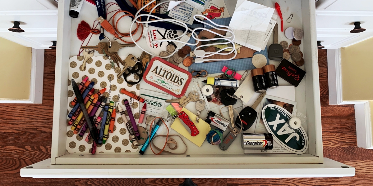 How To Organize Junk Drawers • OhMeOhMy Blog