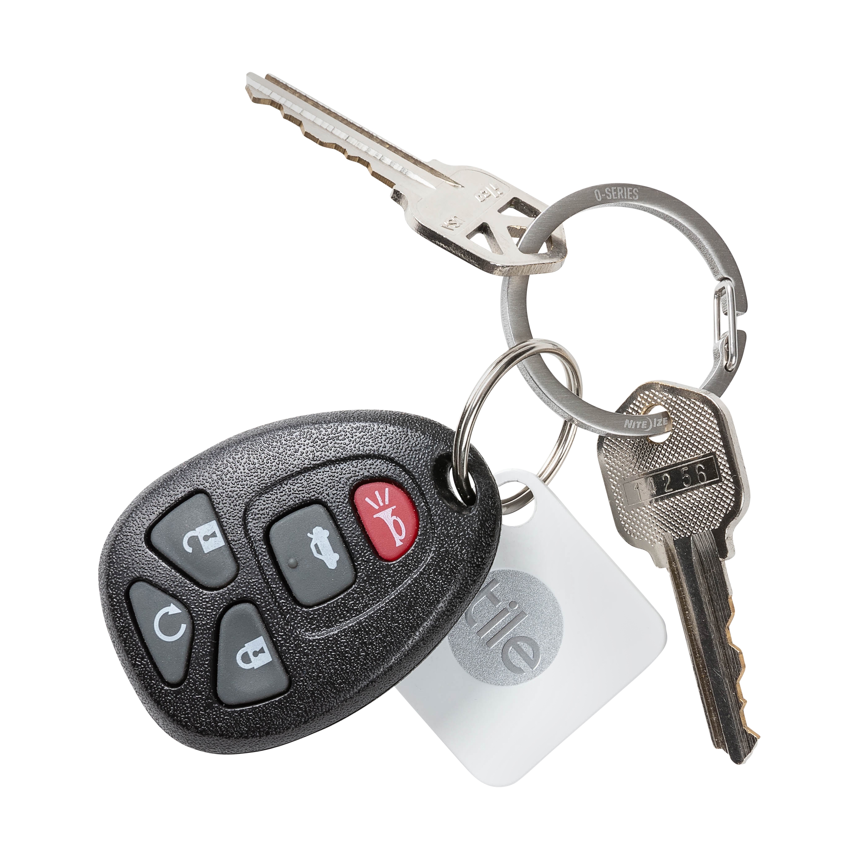 Nite Ize DualPass Dual Chamber Stainless Steel Key Ring