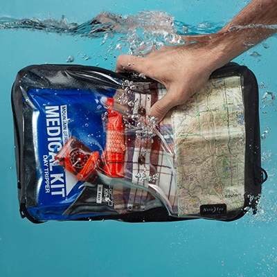 RunOff Waterproof Bag Dunked Underwater